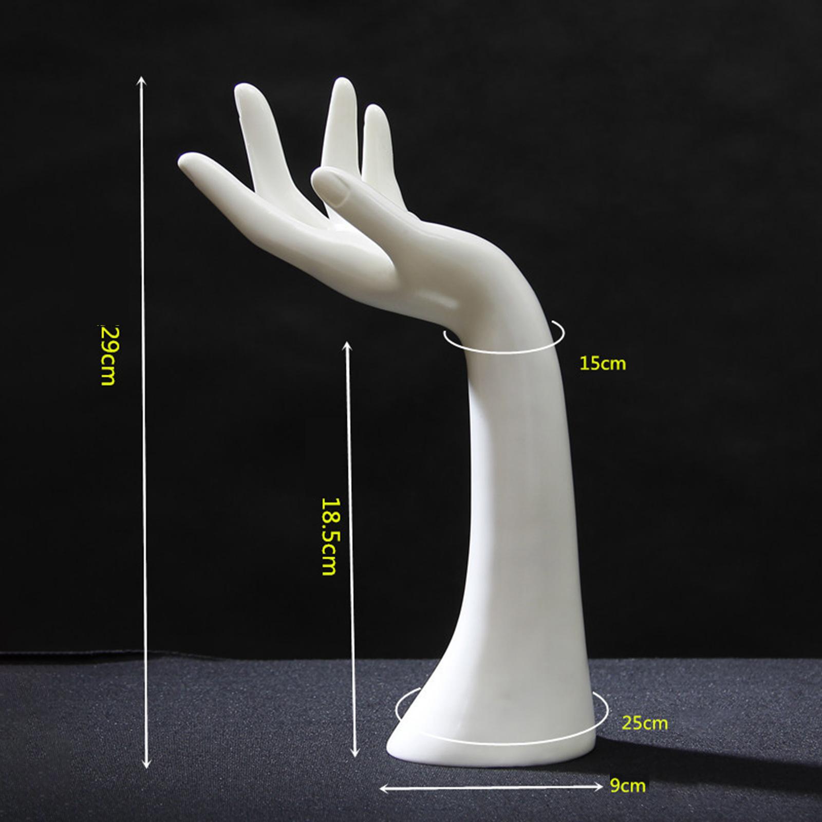 Body Jewelry Display Ideas - Kobieta manekin ręcznie dekoracyjny naszyjnik stojak