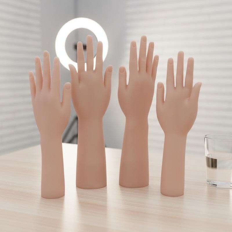 Body Jewelry Display Ideas - Realistyczny, naturalny silikonowy manekin dłoni i
