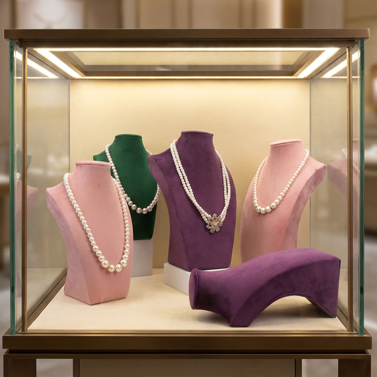 Body Jewelry Display Ideas - 1 szt. Stojak na biust jubilerski