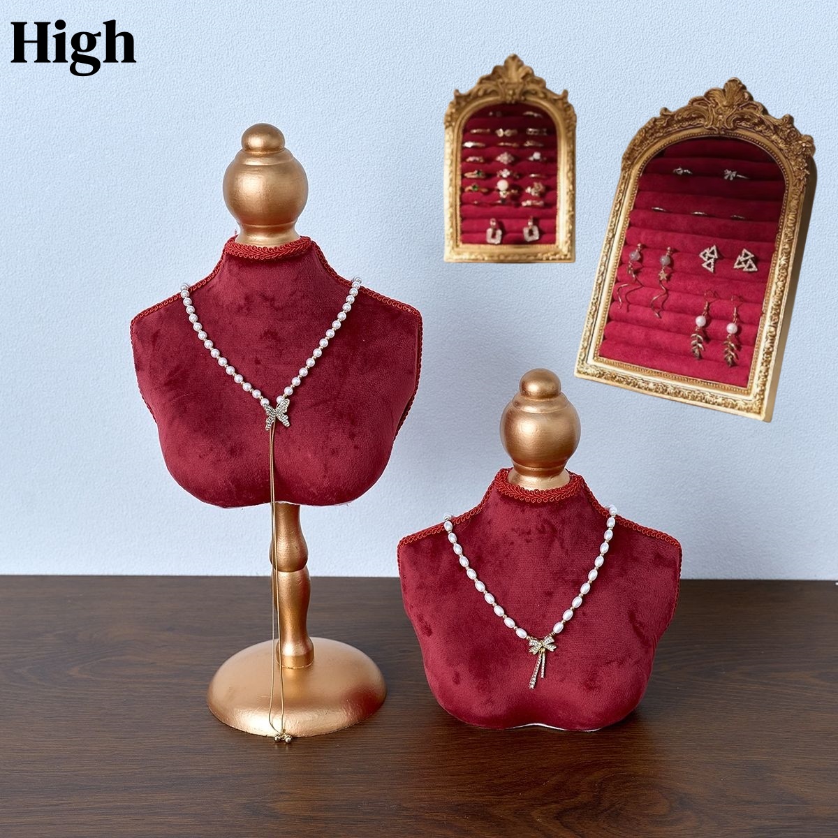Body Jewelry Display Ideas - Stojak na naszyjniki, manekin do ekspozycji