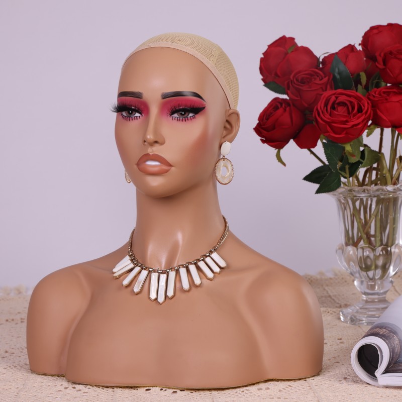 Głowa manekina z PVC, pół ciał – Body Jewelry In Store recenzja i cena