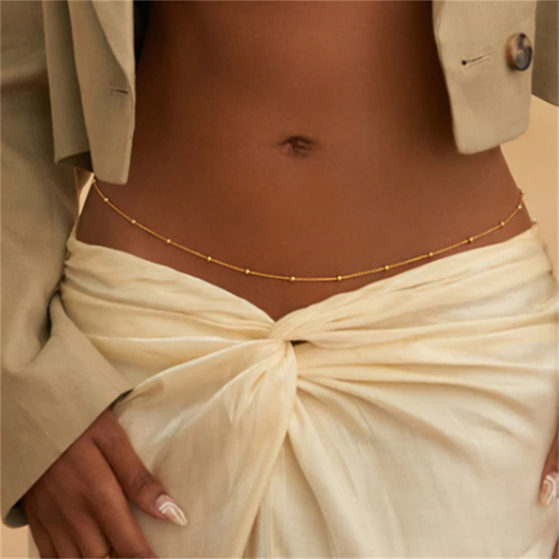 Dziewczęta Proste łańcuszki na – Body Jewelry Waist Chains recenzja i cena
