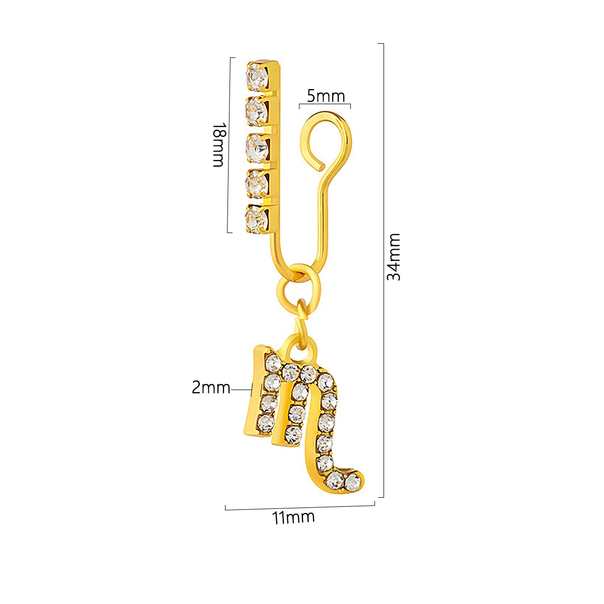 2-pak klipsów do uszu Metalowa – Body Jewelry Tunnels recenzja i cena