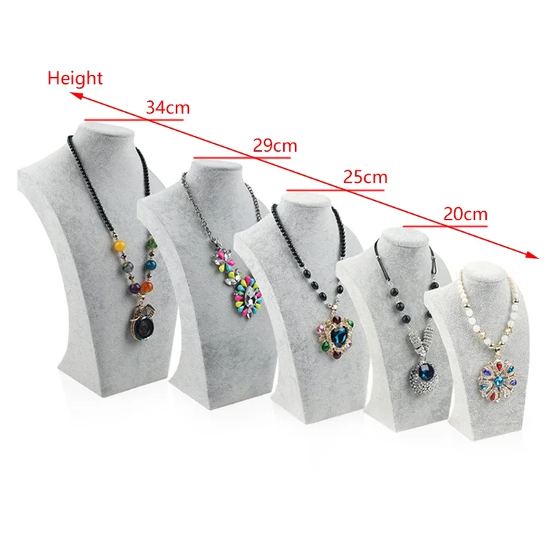 Aksamitny portret Naszyjnik Wy – Body Jewelry Display Ideas recenzja i cena