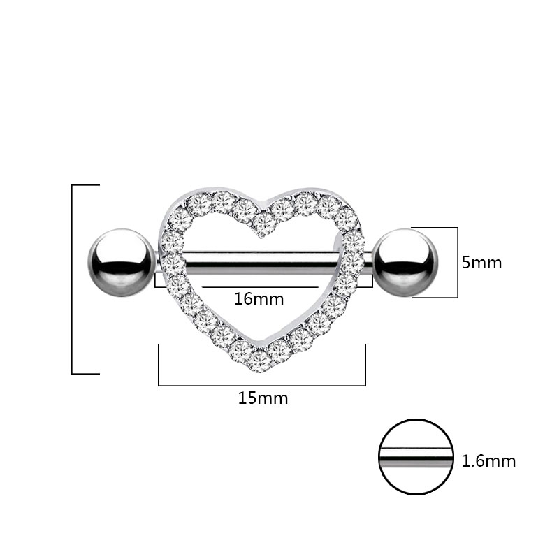 2szt Obie strony przykręcane P – Body Jewelry For Sale recenzja i cena