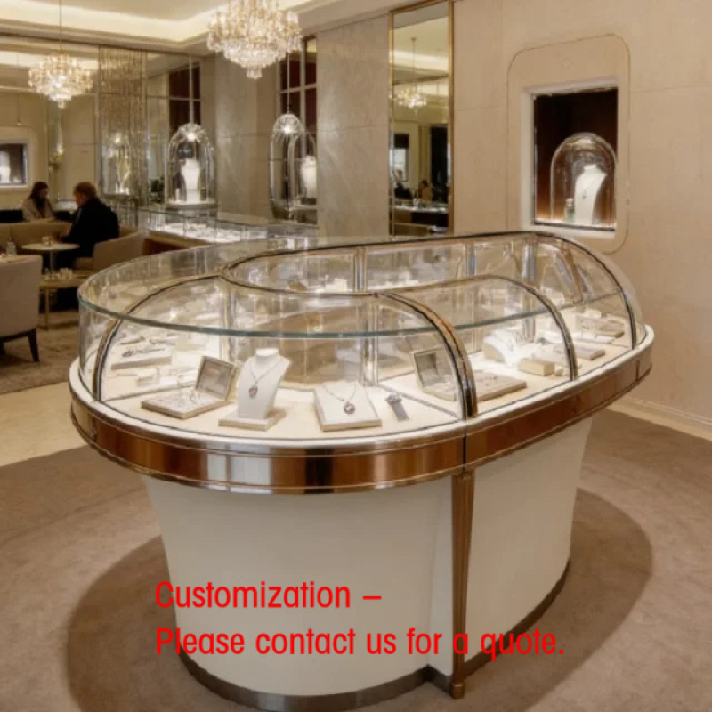 Luksusowa, zakrzywiona gablota – Body Jewelry Mall recenzja i cena