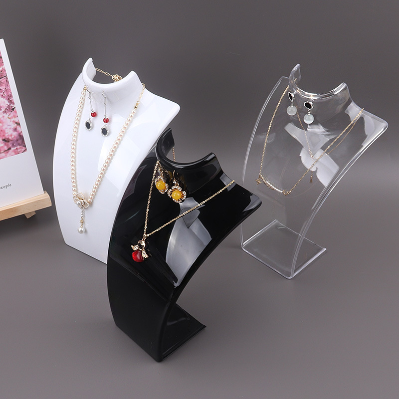 Plastikowy manekin Naszyjnik W – Body Jewelry Display Ideas recenzja i cena