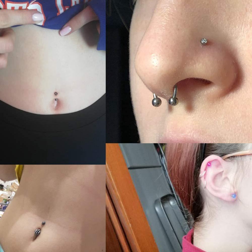 Zestaw do piercingu ciała 150/ – Body Jewelry Hoops recenzja i cena