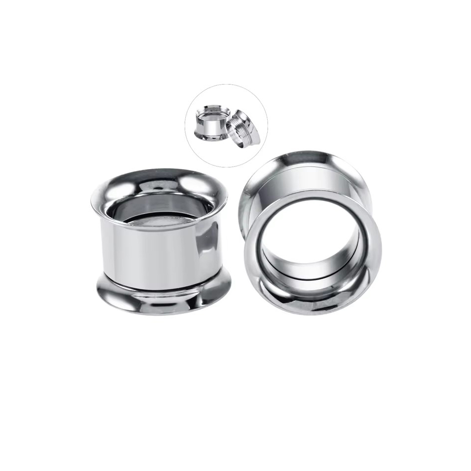 1 para zatyczki do uszu ze sta – Body Jewelry Tunnels recenzja i cena