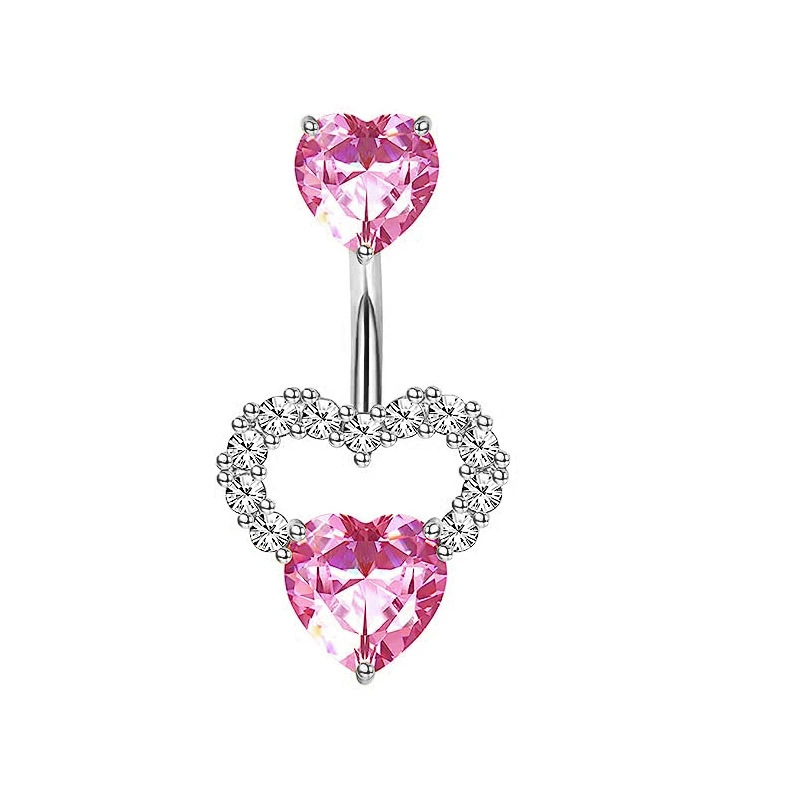 1 SZT. Różowy Pierścień do Pęp – Body Jewelry Hoops recenzja i cena