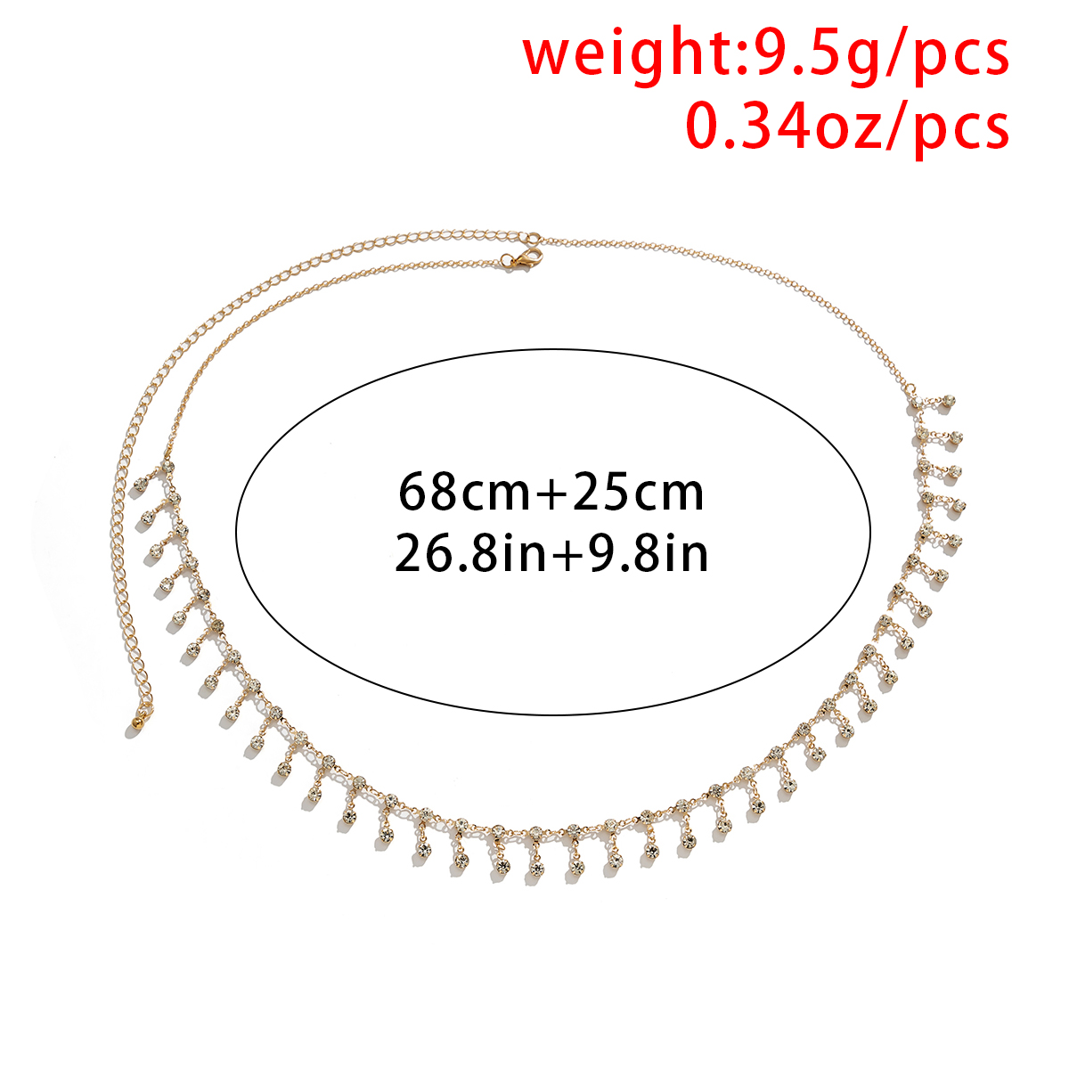 Seksowny łańcuszek z frędzlami – Body Jewelry For Sale recenzja i cena