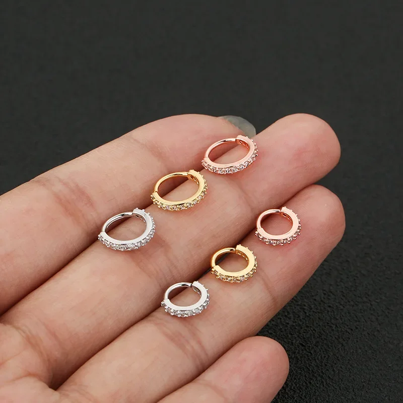 Cubic Zircon Fake Nose Ring dl – Body Jewelry For Sale recenzja i cena