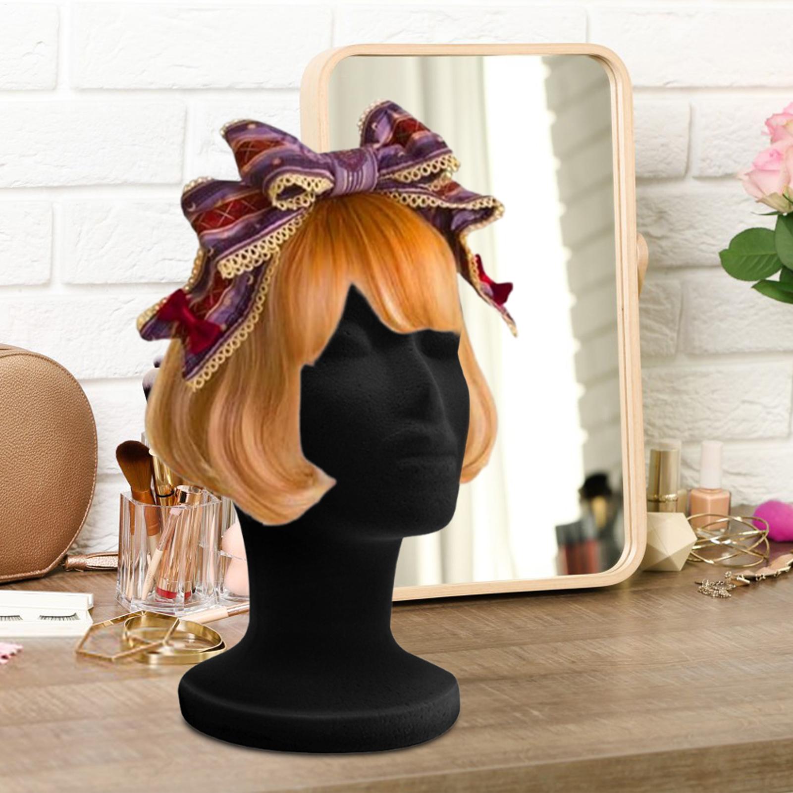 Głowa manekina piankowa czarna – Body Jewelry Display Ideas recenzja i cena