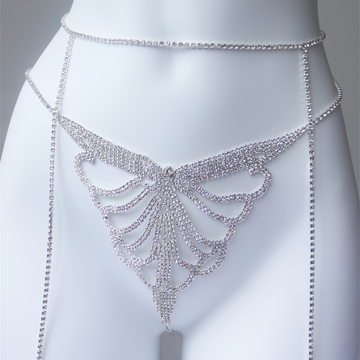 Wielowarstwowe z kryształami g – Body Jewelry Waist Chains recenzja i cena