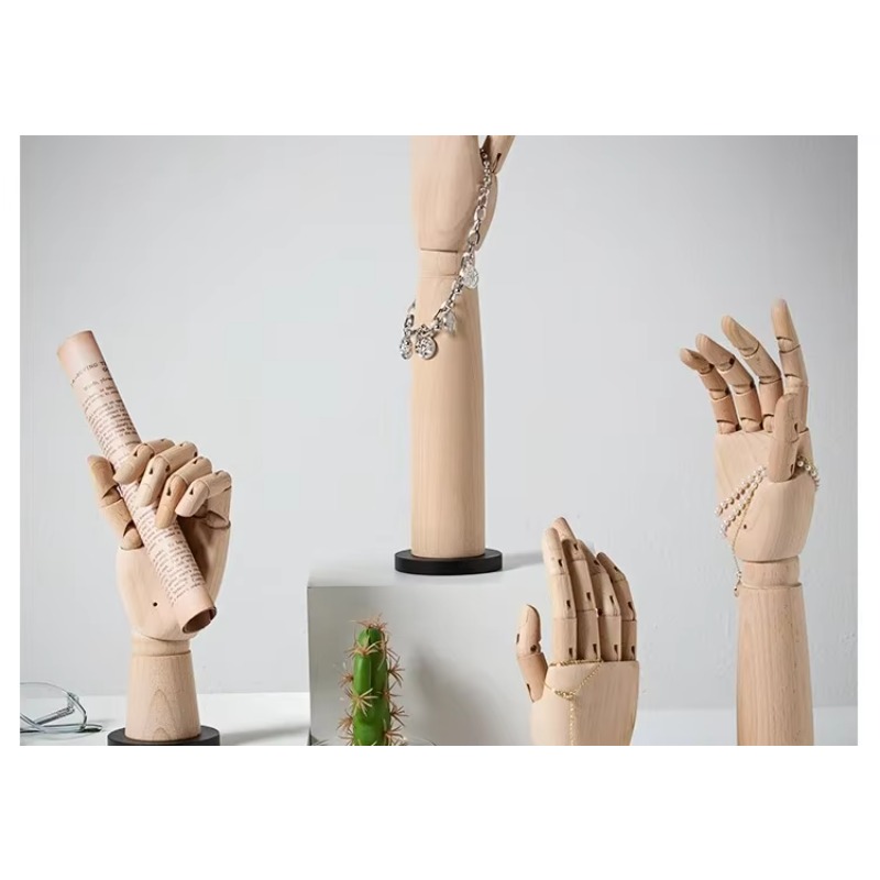 Solidny drewniany manekin ręka – Body Jewelry In Store recenzja i cena