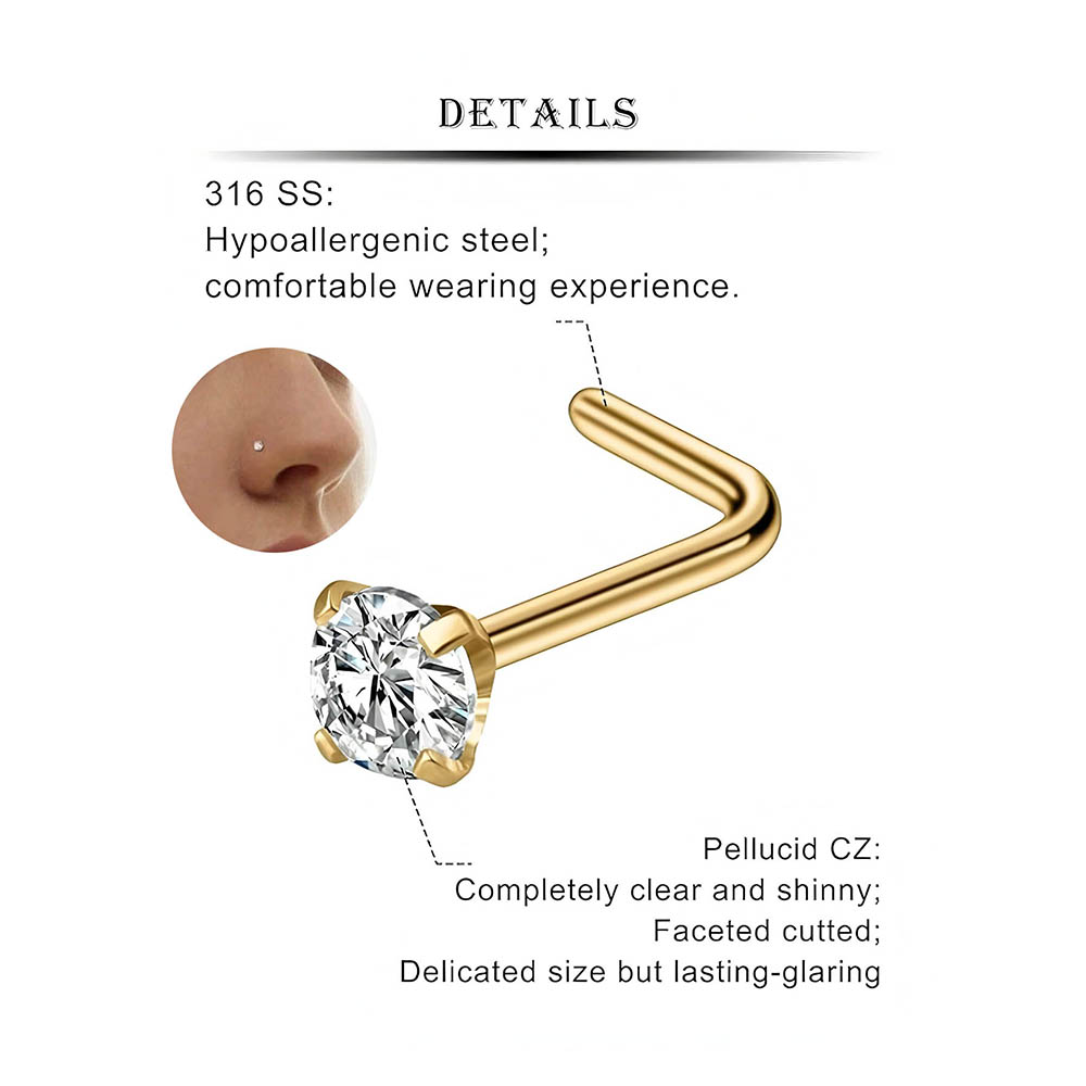 12-częściowy pełny zestaw hipo – Body Jewelry Hoops recenzja i cena