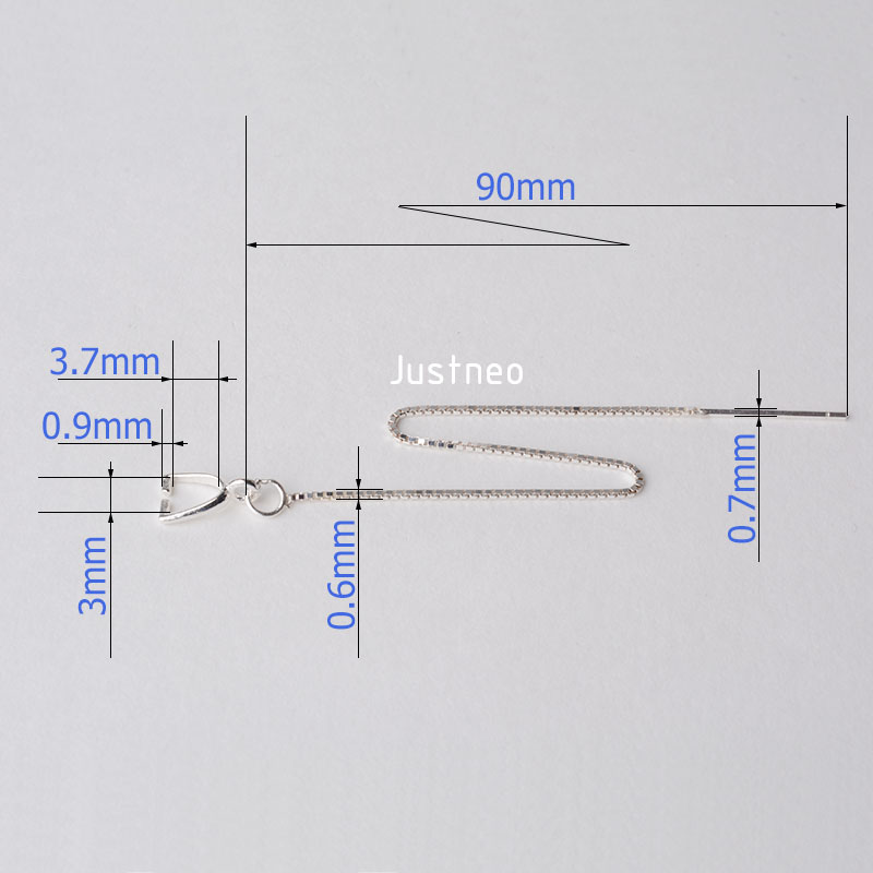 Earwire, stałe 925 sterling si – Body Jewelry Organizer recenzja i cena