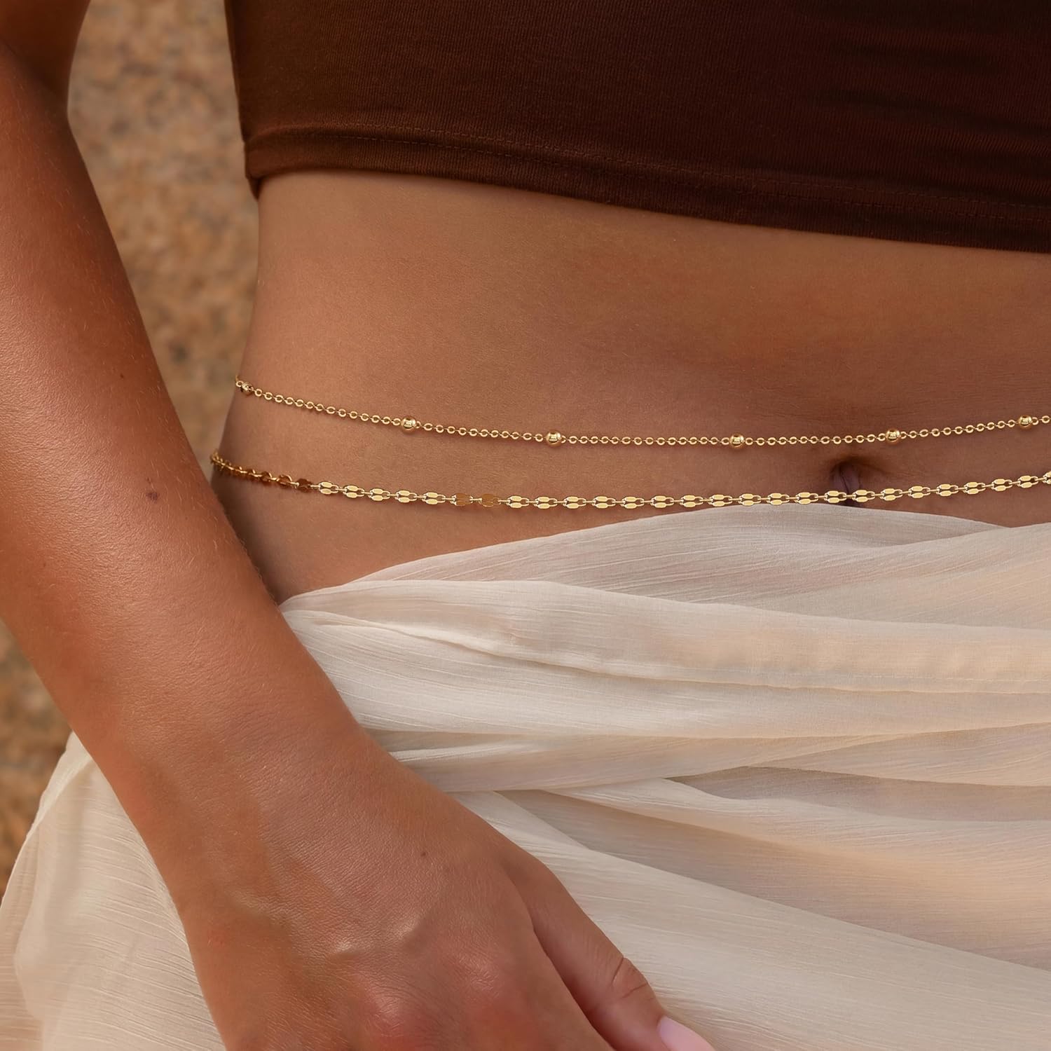 Pozłacany 14-karatowym złotem  – Body Jewelry For Sale recenzja i cena